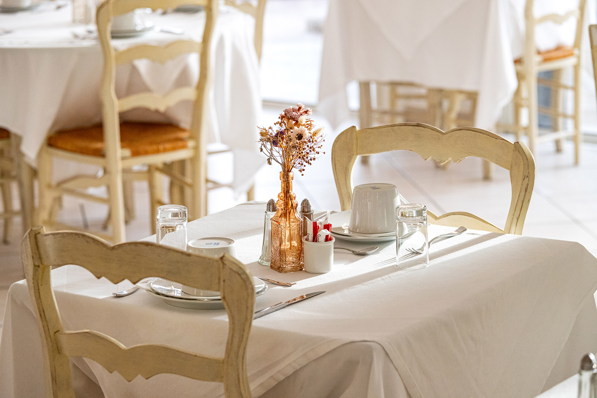 La terrasse vue de l'interieur