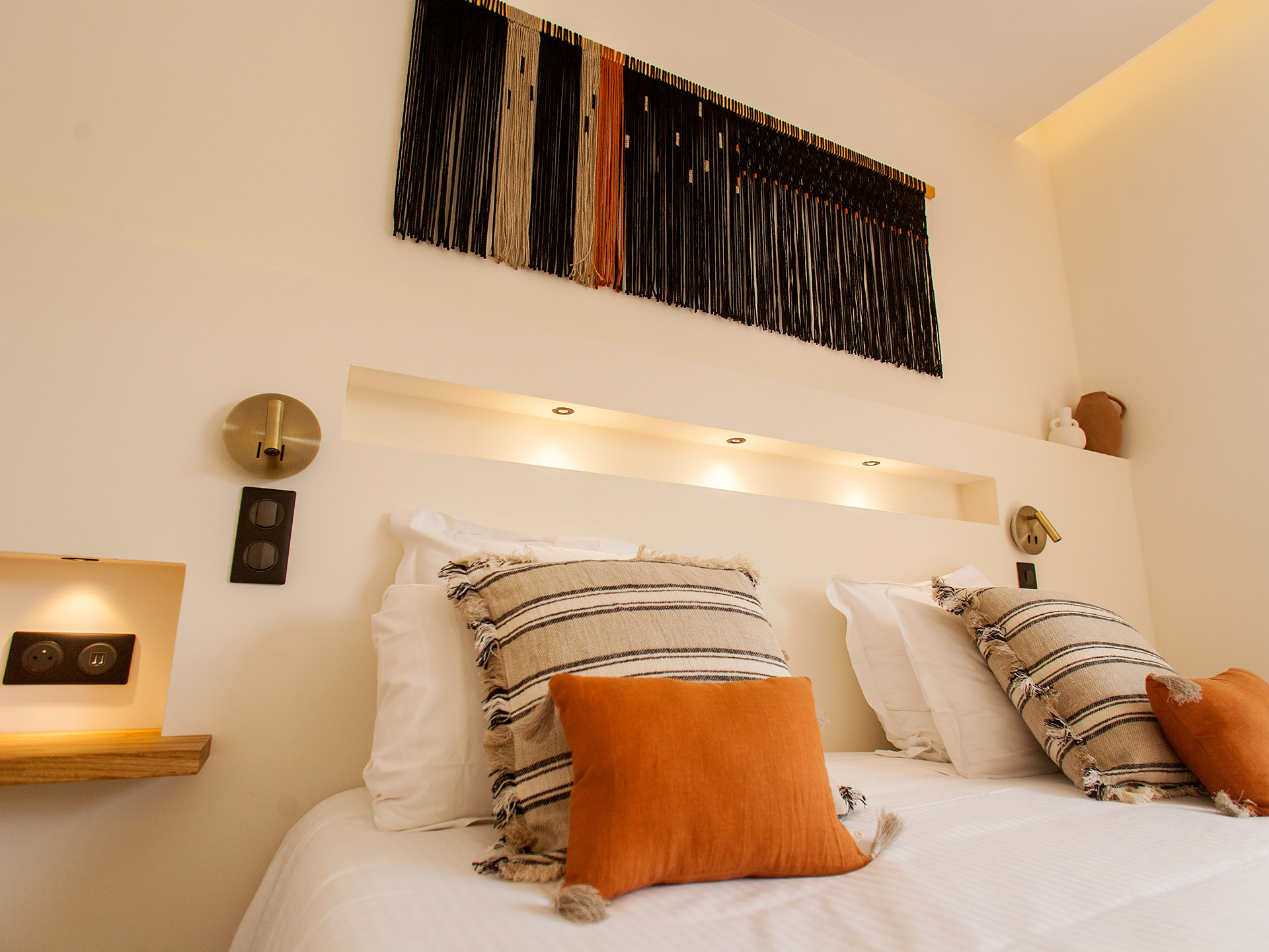 Vue de l'interieur de la chambre